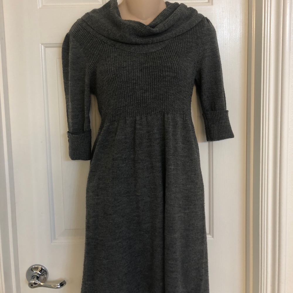 Grey long sweater